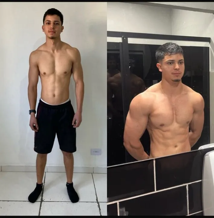 Resultado real de aluno Daniel Marques